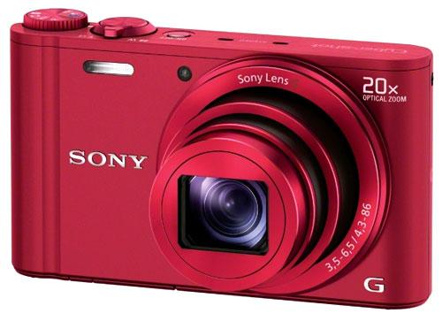 Sony Cyber-shot DSC-WX300 Rouge - WiFi